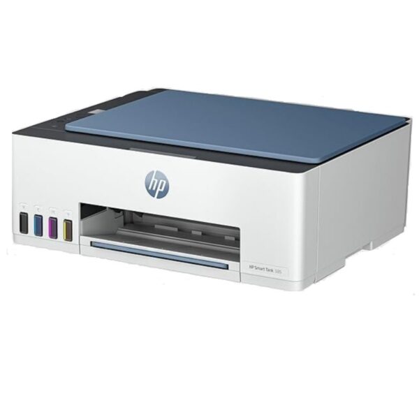 HP Smart Tank 585 All-in-One Inkjet Printer, Blue/White - 1 Year Warranty