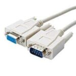 9 PIN, DB9 TO DB9 Pin Serial Port Cable Male/Female 3MTR - Image 2