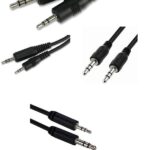 AUDIO/AUX EXTENSION JACK CABLE 2.5 MM MALE TO 3.5 MM MALE - 1.5 Meter