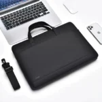 Pawa Eco Laptop Messenger Bag 15 Inch Black - Image 4