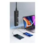 Porodo FWC031 85W Multi-Port USB Charging Hub - Black - Image 5