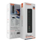 Porodo FWC031 85W Multi-Port USB Charging Hub - Black - Image 6