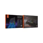 Porodo Gaming Crystal Shell Laptop Cooling Pad - Black - Image 4