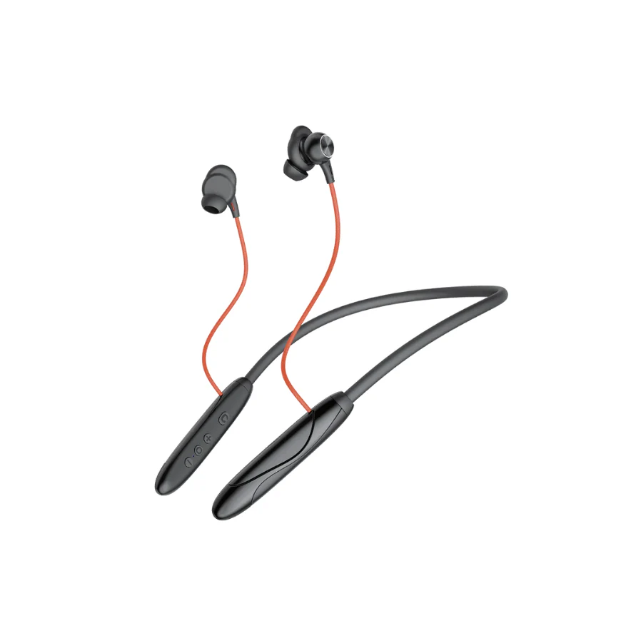 6849108448963PD-STWLEP046-BK-01_d944d0e8-a905-4089-af83-7ddb11304839 Porodo Soundtec Echo Flex Magnetic Buds Hall-Switch Technology - Black - Image 1