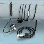 Porodo Soundtec Stereo Earphones 1.2M -Black - Image 3