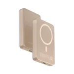 "Powerology PD 20W PP034 10000mAh Magsafe  Aluminium Power Bank - Desert Titanium" - صورة 2