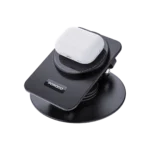 Porodo Wireless Charging Rotating Stand - Black - Image 2