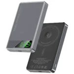 Porodo SlimMag 10000mAh Magnetic Power Bank - Gray