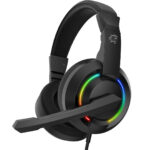 Porodo Gaming 4 in 1 Combo with Keyboard, Headphone, Mouse and Mouse Pad - Black - Image 2