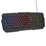 Porodo Gaming 4 in 1 Combo with Keyboard, Headphone, Mouse and Mouse Pad - Black - Image 6