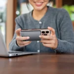 Porodo SlimMag 10000mAh Magnetic Power Bank - Gray - Image 2
