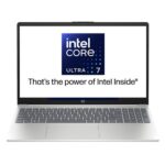HP Laptop, Intel Core Ultra 7 Processor, 16GB RAM, 1 Tb SSD, Intel Arc Graphics, 15.6” FHD, Windows 11 Home,  - Silver - 1 Year Warranty