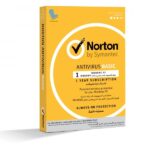 Symantec Anti-Virus Basic 1 User, 1 Device Yellow/White