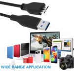 USB 3.0 Cable A to Micro B high Speed HDD Cable 0.5m - صورة 4