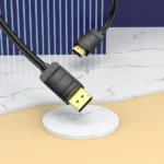 DP to HDMI Cable 1.5M Black - صورة 2