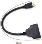 HDMI Splitter Adapter Cable, 1 in 2 Out HDMI Male to Dual HDMI Female 1 to 2 Way - صورة 2